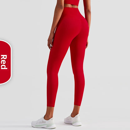 High Waisted Yoga Pants with Butt Lifting Effect